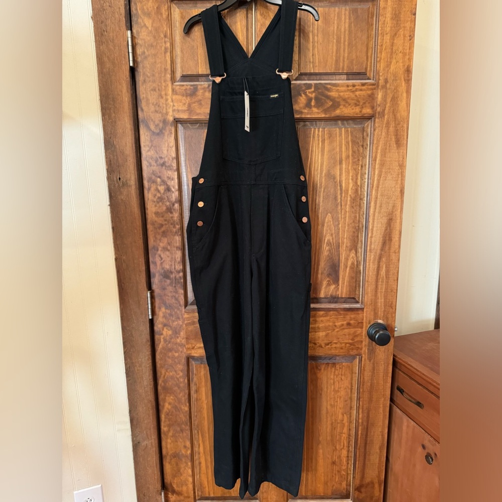 Wrangler Black Overalls